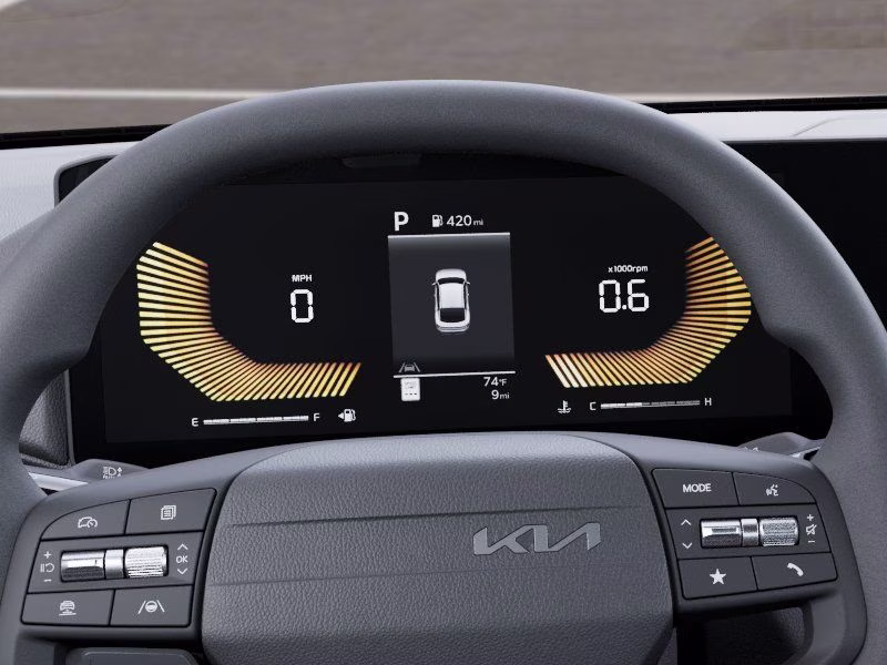 2026 Aurora Black Pearl Kia K4 LXS FWD Sedan