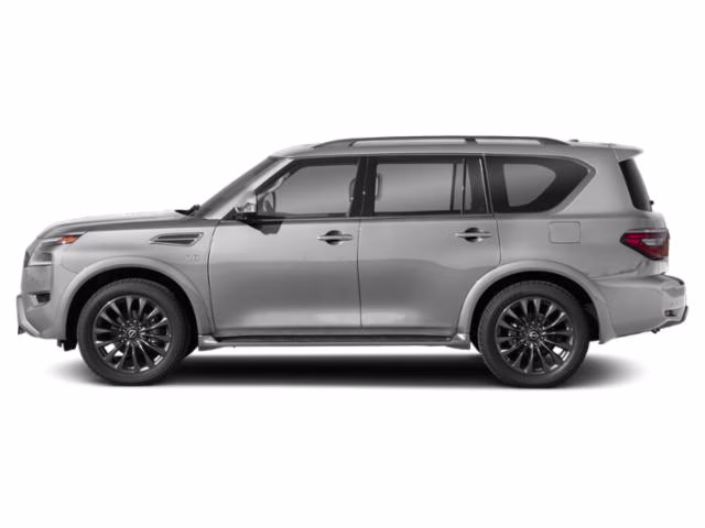 2021 Brilliant Silver Metallic Nissan Armada Platinum 4X4 SUV