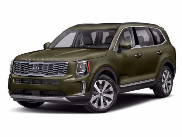 2021 Dark Moss Kia Telluride S AWD SUV