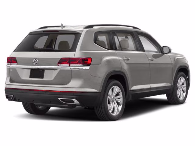 2023 Silver Metallic Volkswagen Atlas 3.6L V6 SE w/Technology AWD SUV
