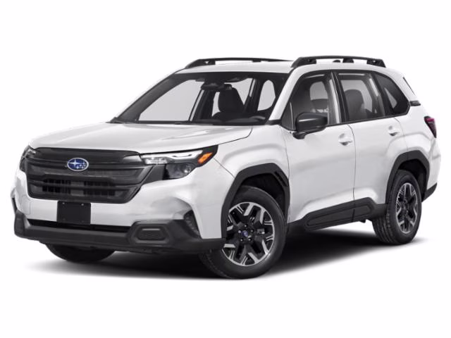 2026 Crystal White Pearl Subaru Forester Base AWD SUV