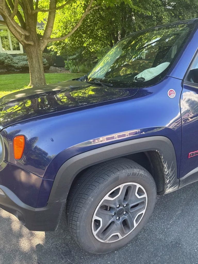 2017 Jetset Blue Jeep Renegade Trailhawk w/Cold Weather Group 4X4 SUV
