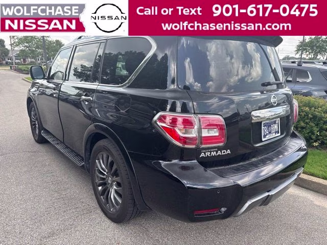 2020 Super Black Nissan Armada Platinum RWD SUV
