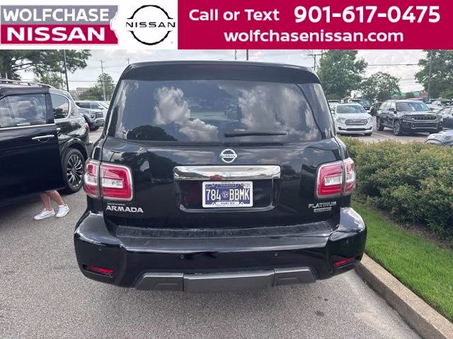 2020 Super Black Nissan Armada Platinum RWD SUV