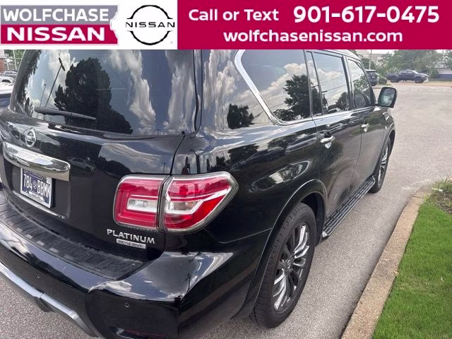 2020 Super Black Nissan Armada Platinum RWD SUV