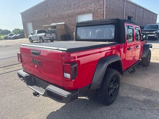 2024 Red Clearcoat Jeep Gladiator Sport 4X4 Truck