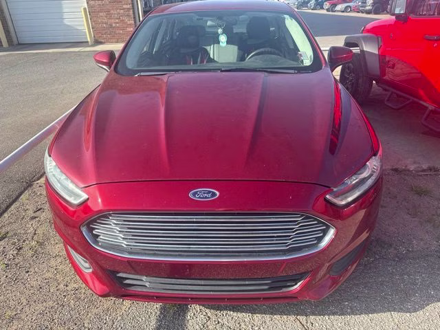 2013 Ruby Red Metallic Ford Fusion S FWD Sedan