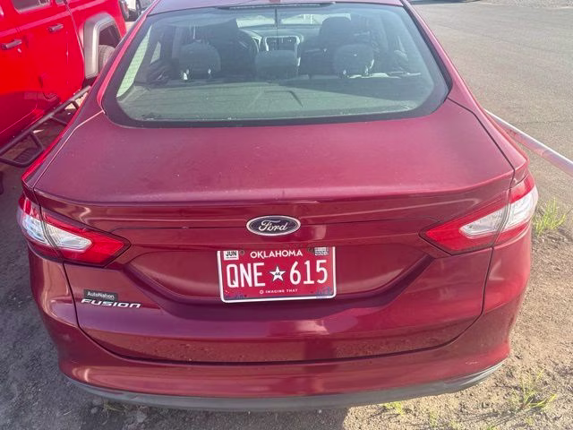2013 Ruby Red Metallic Ford Fusion S FWD Sedan