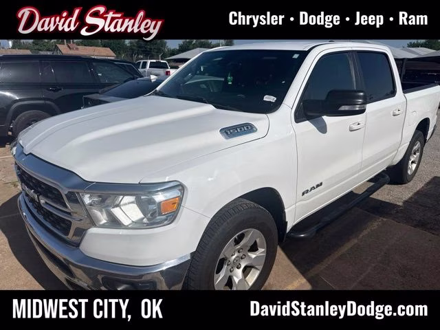 2022 Bright White Clearcoat Ram 1500 Big Horn/Lone Star RWD Truck