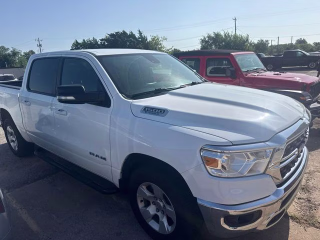 2022 Bright White Clearcoat Ram 1500 Big Horn/Lone Star RWD Truck