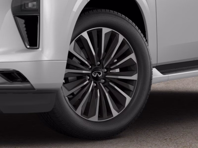2027 White INFINITI QX80 LUXE RWD