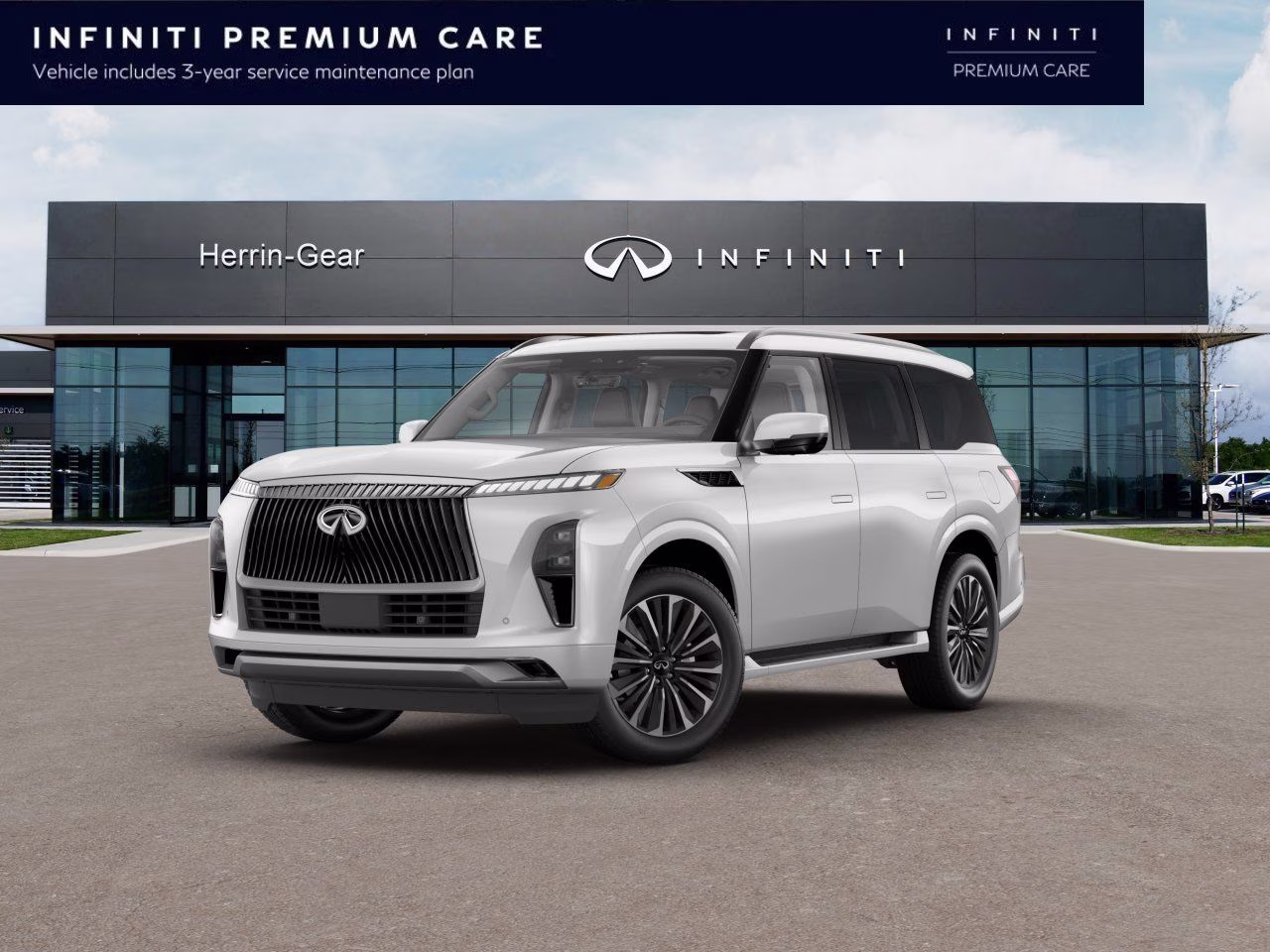 2027 White INFINITI QX80 RWD
