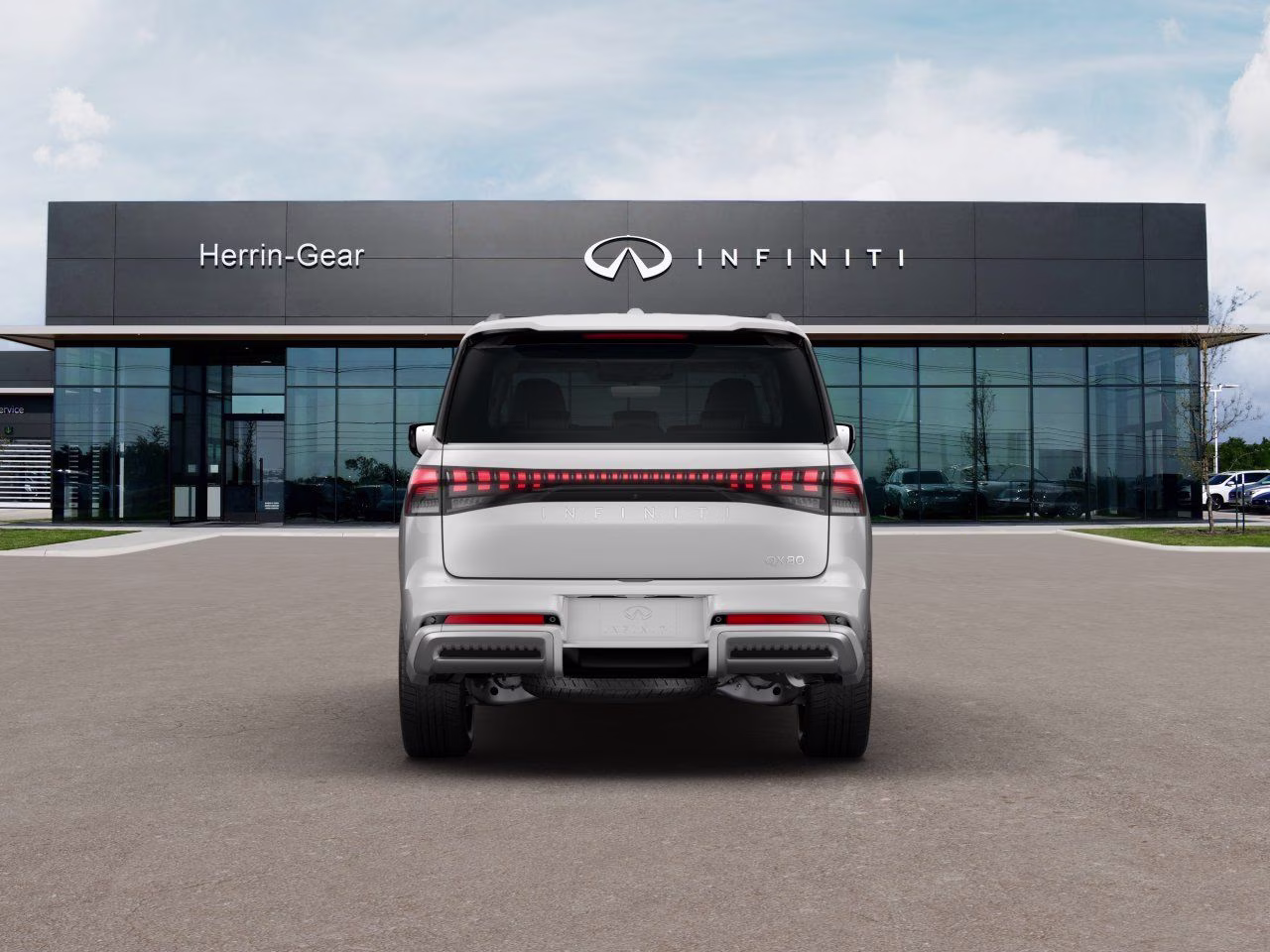 2027 White INFINITI QX80 RWD