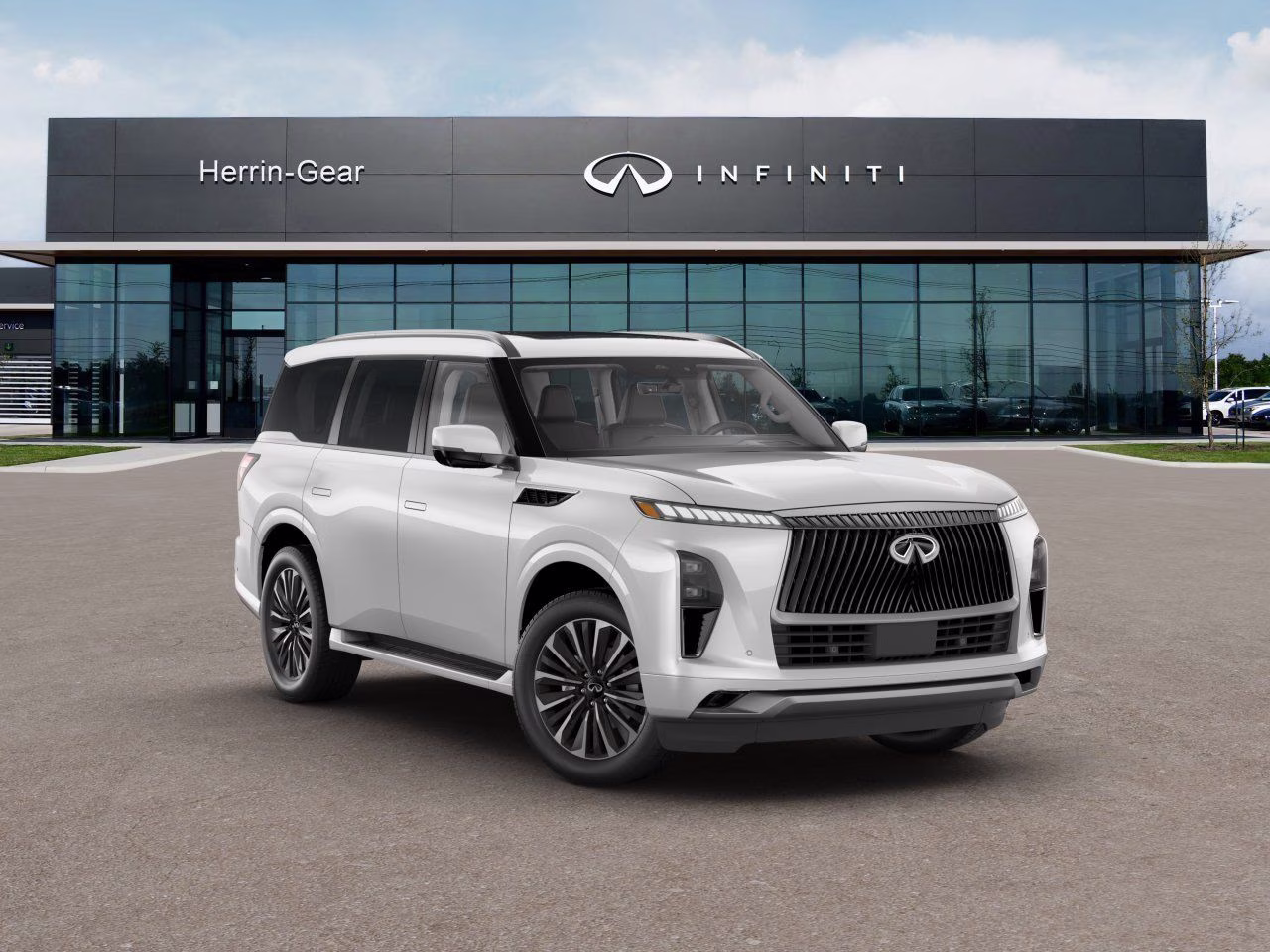 2027 White INFINITI QX80 RWD