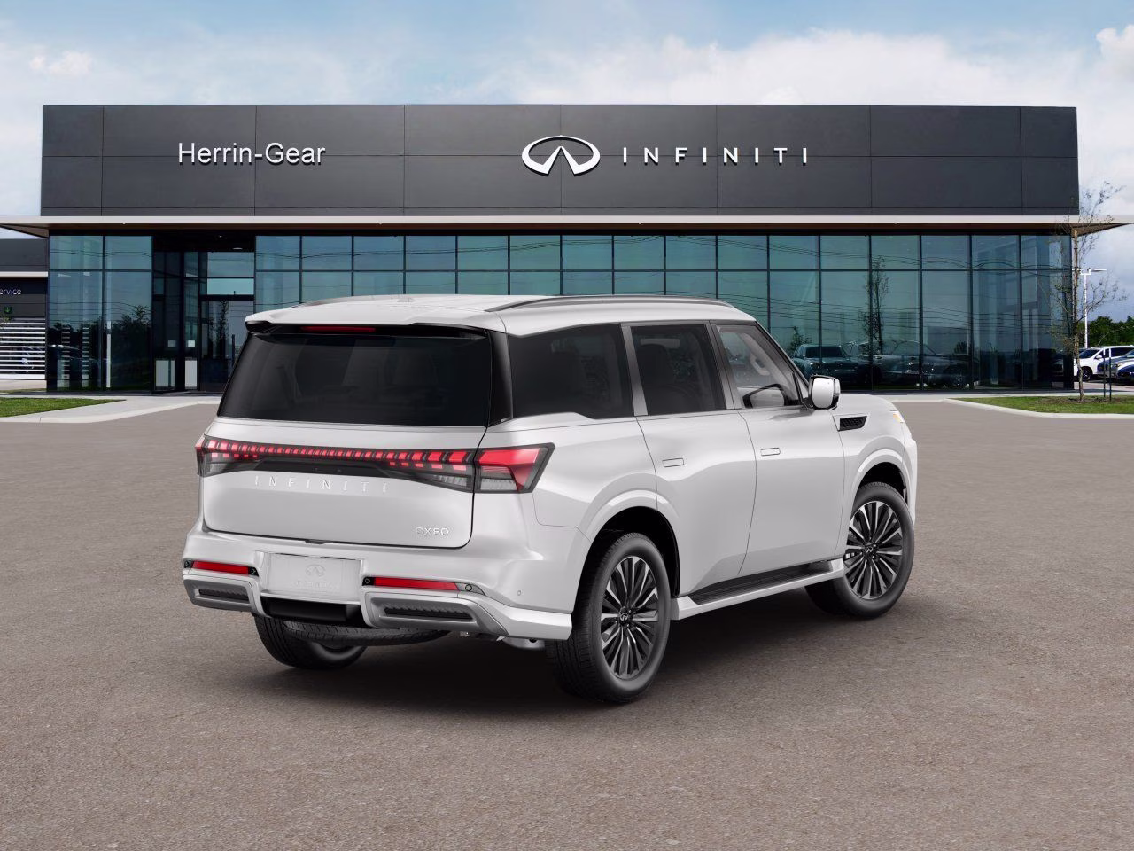 2027 White INFINITI QX80 RWD