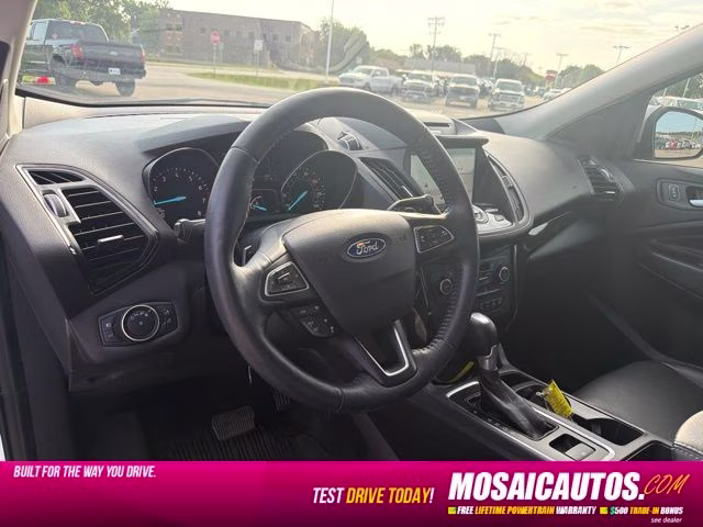 2018 White Platinum Ford Escape Titanium 4X4 SUV
