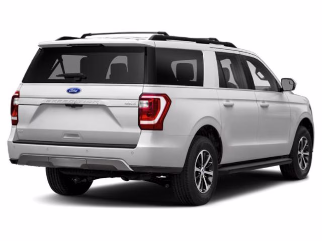 2020 Star White Metallic Tri-Coat Ford Expedition Max XLT RWD SUV