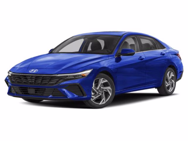 2024 Abyss Black Hyundai Elantra Limited FWD Sedan