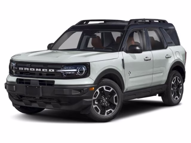 2024 Cactus Gray Ford Bronco Sport Outer Banks 4X4 SUV