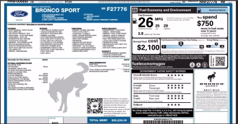 2024 Cactus Gray Ford Bronco Sport Outer Banks 4X4 SUV