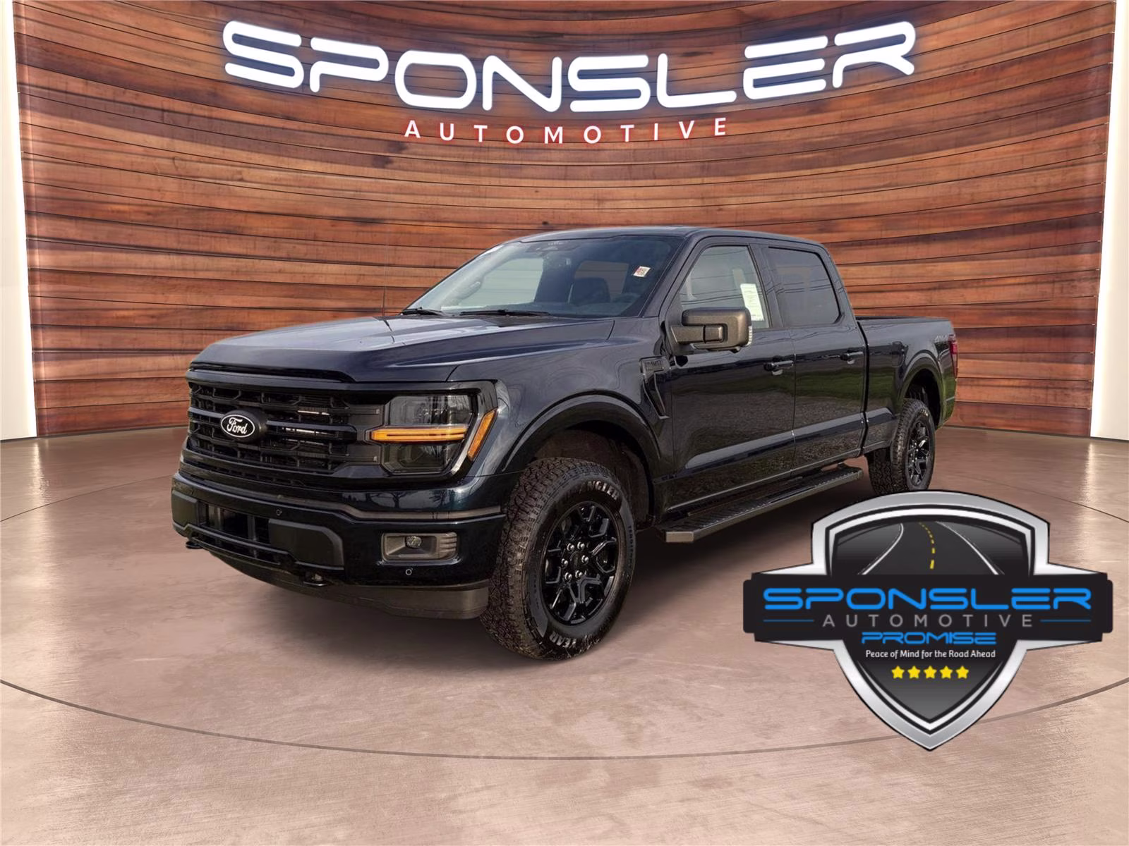 2026 Antimatter Blue Ford F-150 XLT 4X4 Truck