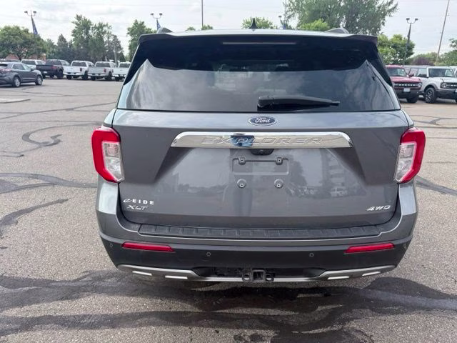 2022 Carbonized Gray Metallic Ford Explorer XLT 4X4 SUV