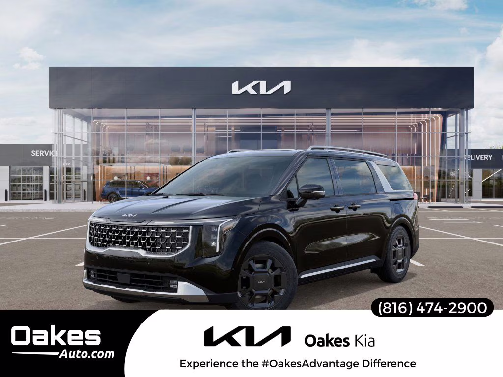 2026 Aurora Black Pearl Kia Carnival SX FWD Van