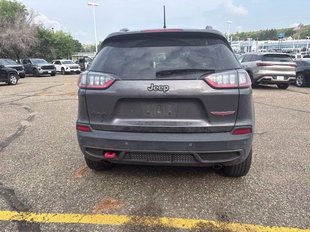 2021 Granite Crystal Metallic Clearcoat Jeep Cherokee Trailhawk 4X4 SUV