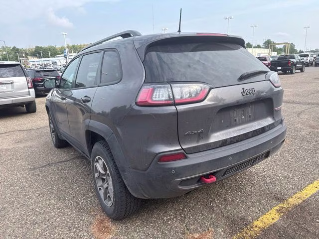 2021 Granite Crystal Metallic Clearcoat Jeep Cherokee Trailhawk 4X4 SUV