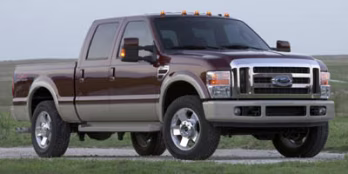 2008 Black Ford Super Duty F-350 DRW King Ranch 4X4 Truck