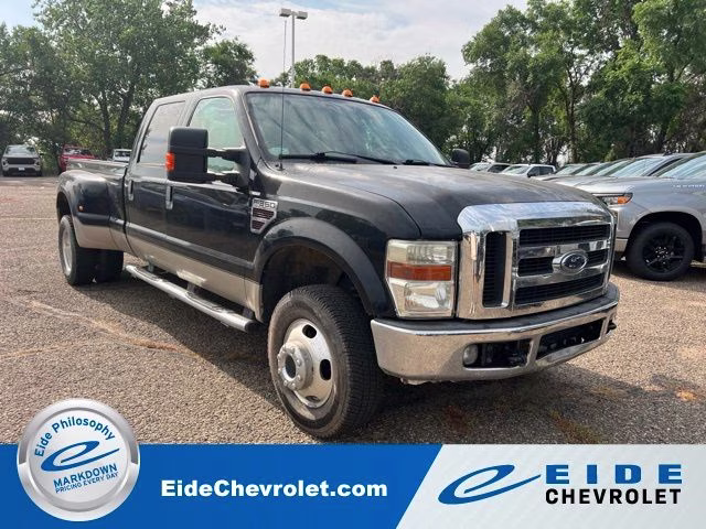 2008 Black Ford Super Duty F-350 DRW King Ranch 4X4 Truck