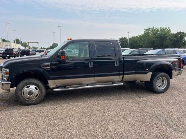 2008 Black Ford Super Duty F-350 DRW King Ranch 4X4 Truck
