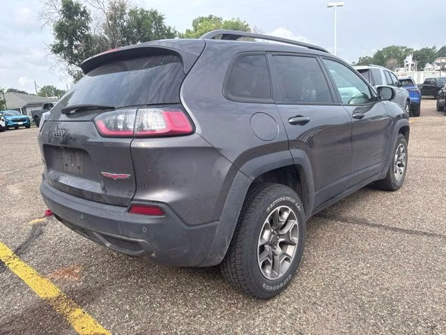 2021 Granite Crystal Metallic Clearcoat Jeep Cherokee Trailhawk 4X4 SUV