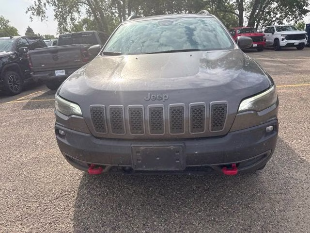 2021 Granite Crystal Metallic Clearcoat Jeep Cherokee Trailhawk 4X4 SUV