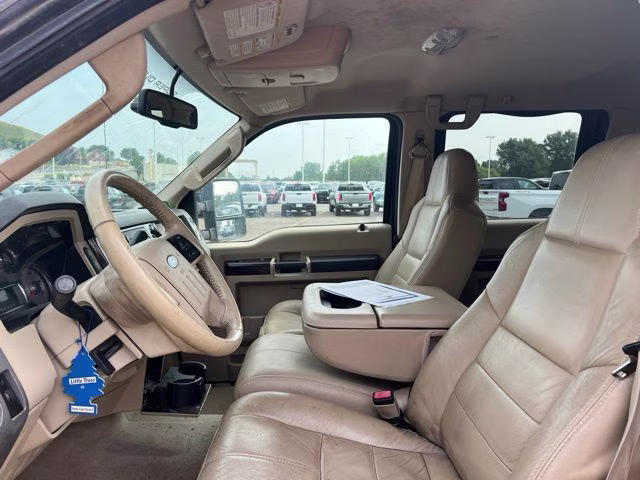 2008 Black Ford Super Duty F-350 DRW King Ranch 4X4 Truck
