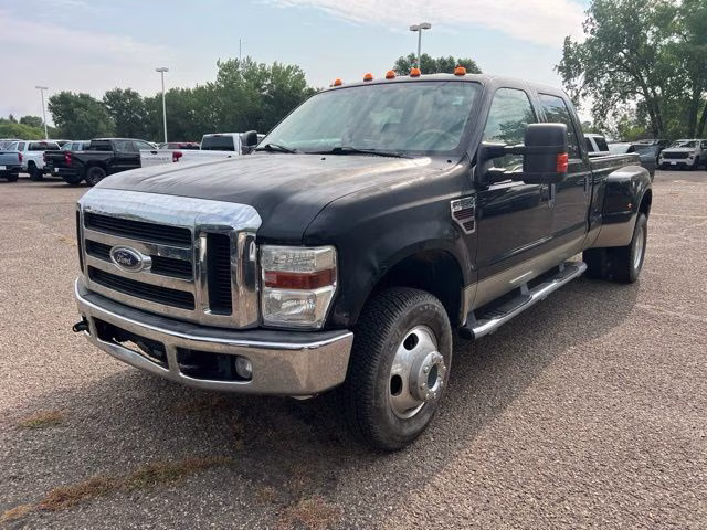 2008 Black Ford Super Duty F-350 DRW King Ranch 4X4 Truck
