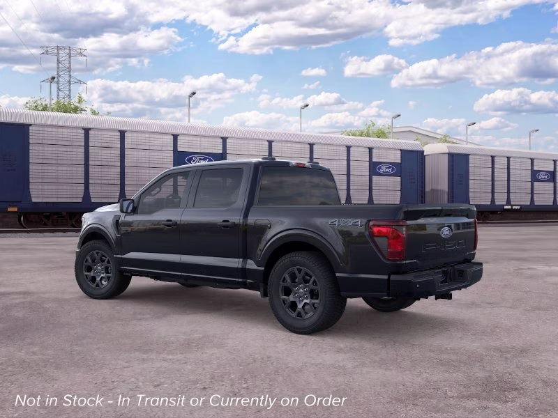 2026 Agate Black Metallic Ford F-150 STX Crew Cab Pickup 4X4 Truck