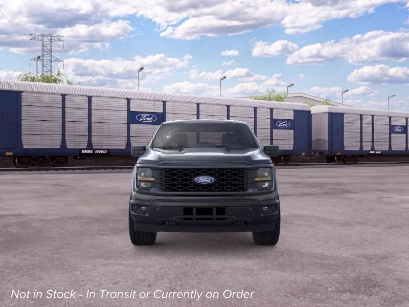2026 Agate Black Metallic Ford F-150 STX Crew Cab Pickup 4X4 Truck