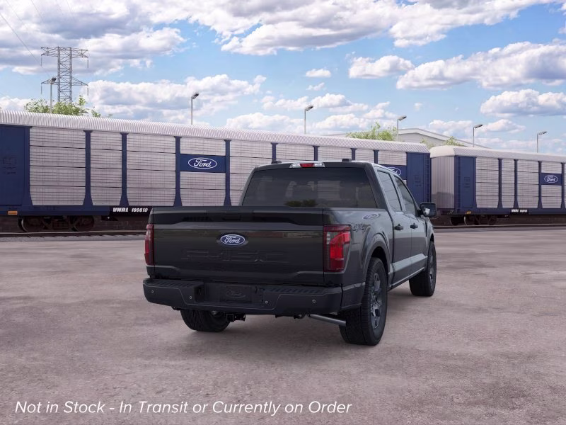 2026 Agate Black Metallic Ford F-150 STX Crew Cab Pickup 4X4 Truck
