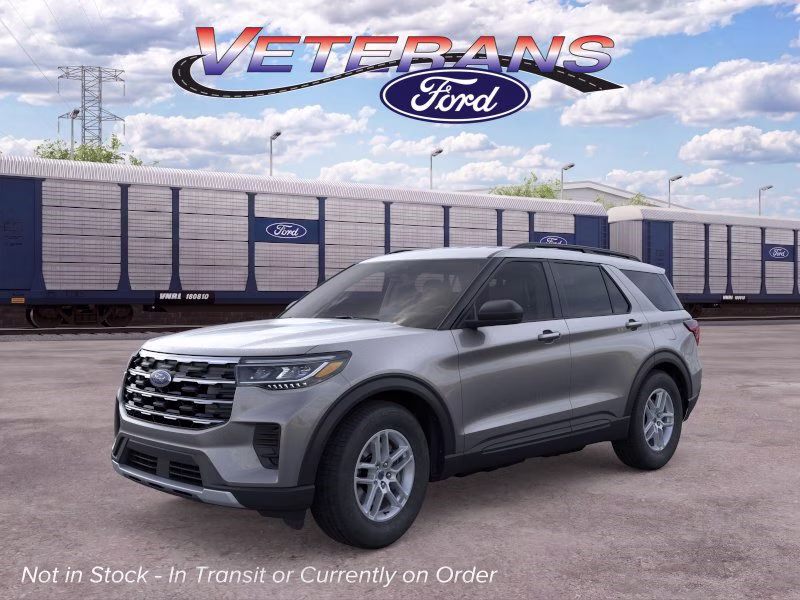2026 Carbonized Gray Metallic Ford Explorer Active RWD SUV