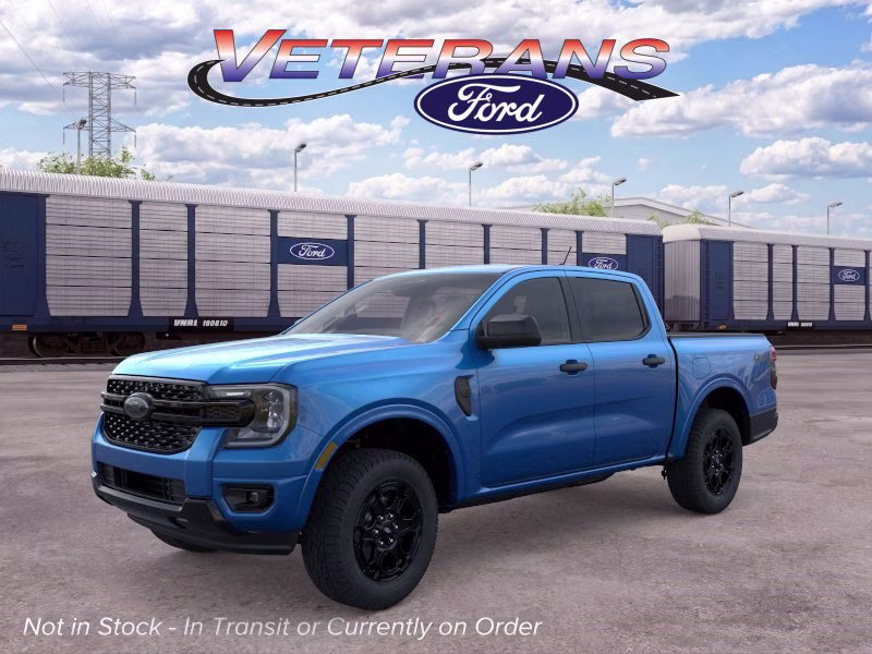 2026 Velocity Blue Metallic Ford Ranger XLT Crew Cab Pickup RWD Truck