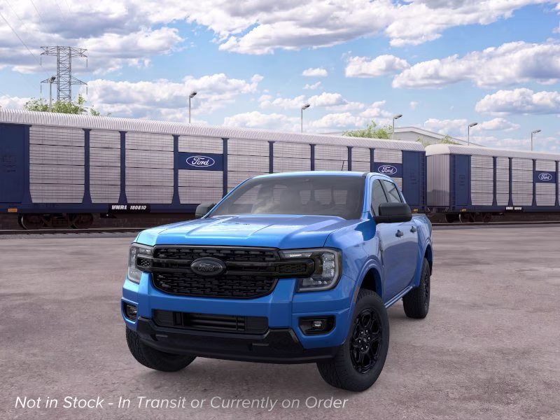 2026 Velocity Blue Metallic Ford Ranger XLT Crew Cab Pickup RWD Truck
