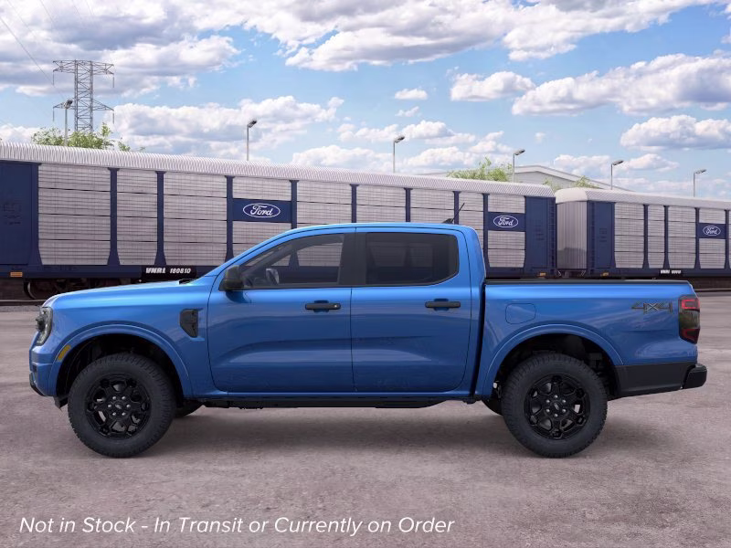 2026 Velocity Blue Metallic Ford Ranger XLT Crew Cab Pickup RWD Truck