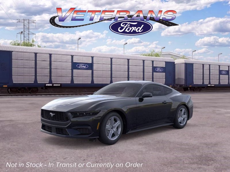 2026 Shadow Black Ford Mustang EcoBoost RWD Coupe