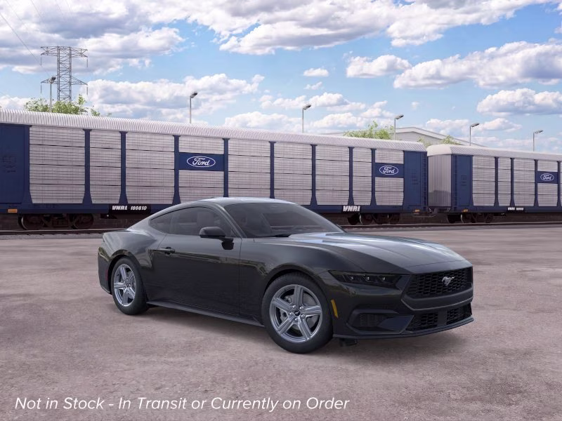 2026 Shadow Black Ford Mustang EcoBoost RWD Coupe