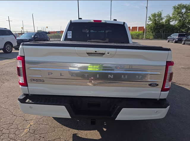2023 White Metallic Ford F-150 Platinum 4X4 Truck