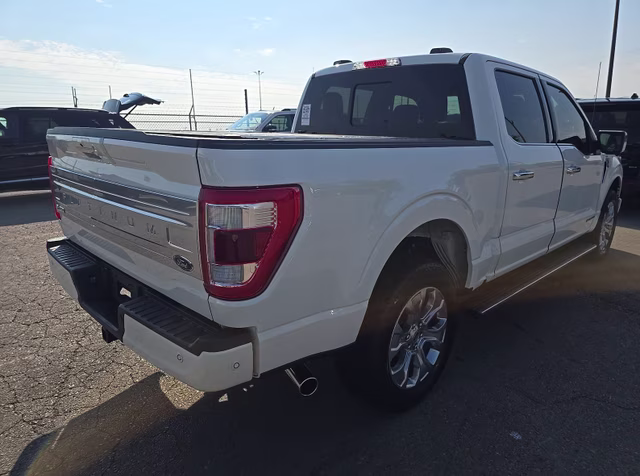 2023 White Metallic Ford F-150 Platinum 4X4 Truck