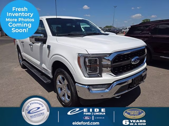 2023 Star White Metallic Tri-Coat Ford F-150 King Ranch 4X4 Truck