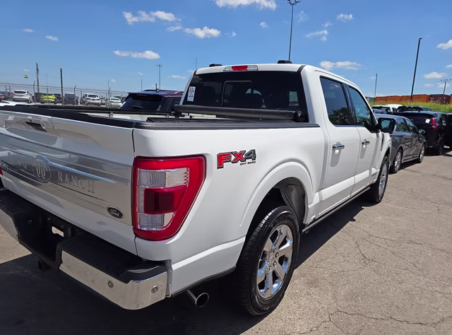 2023 Star White Metallic Tri-Coat Ford F-150 King Ranch 4X4 Truck