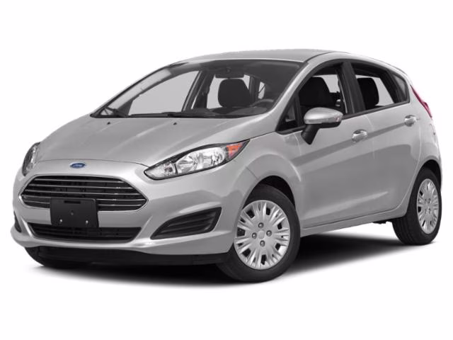 2015 Ingot Silver Ford Fiesta SE FWD Hatchback